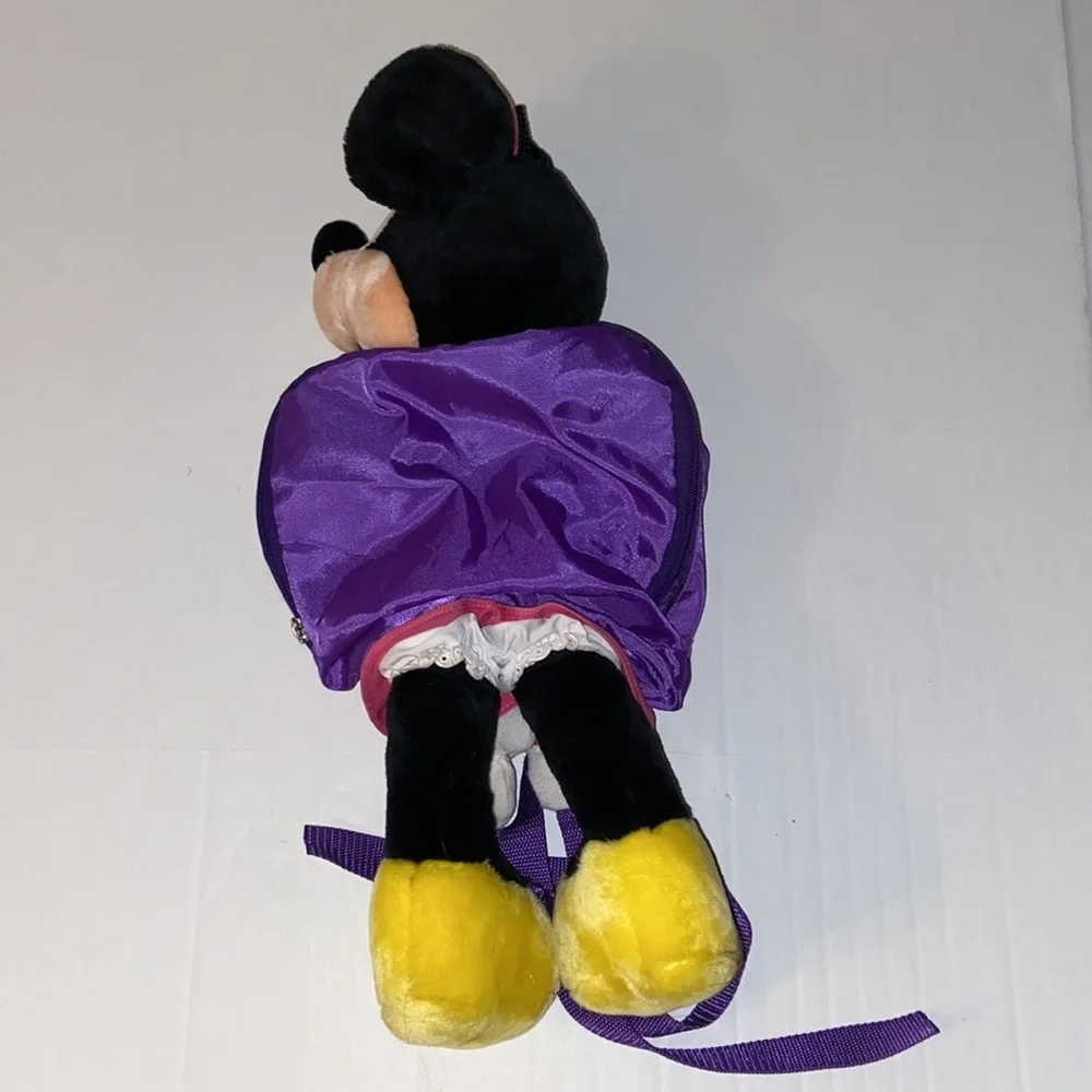 Disney Minnie Mouse Stuffed Plush Backpack